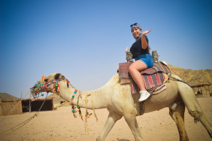 Jízda na velbloudu a pozorování hvězd v poušti Sharm el Sheikh