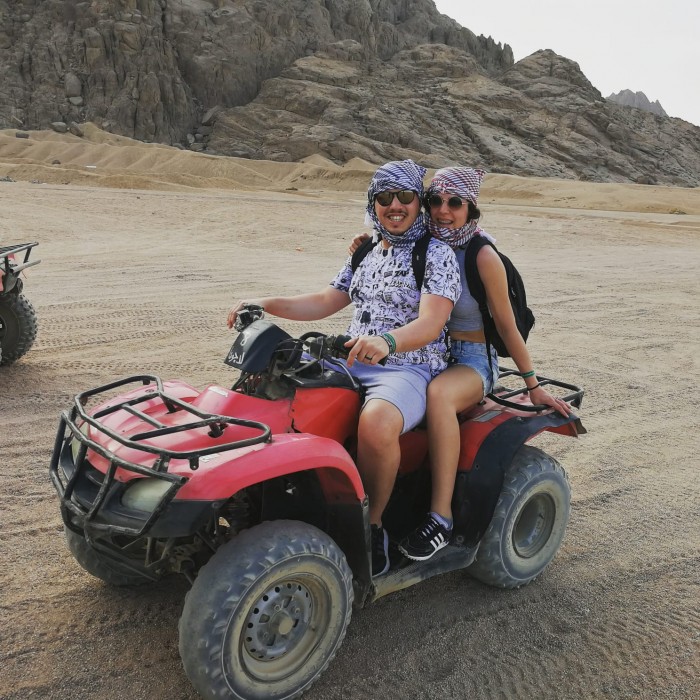 Výlet na čtyřkolce pouští Sharm el Sheikh / Čtyřkolka v Šarmu